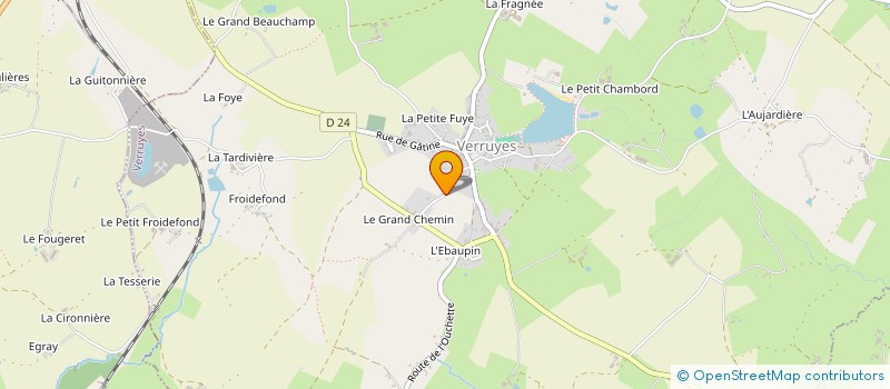 localisation de l'entreprise CHARLISA  NIORT