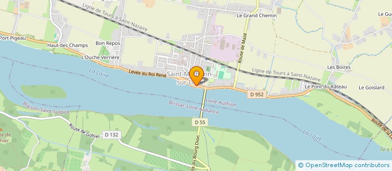 localisation de l'entreprise CHARLISE  LOIRE-AUTHION