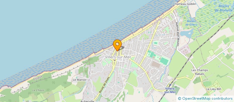 localisation de l'entreprise CHARLISON à VILLERS-SUR-MER