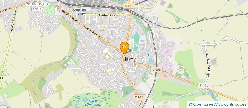 localisation de l'entreprise CHARLIX à JARNY