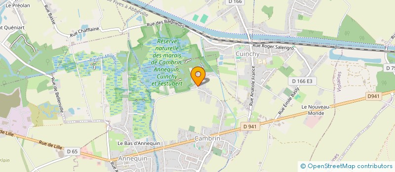 localisation de l'entreprise CHARLOC'HOME  CAMBRIN