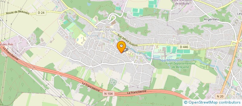 localisation de l'entreprise CHARLOCS HOME  MARCOUSSIS