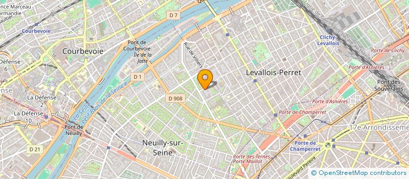 localisation de l'entreprise CHARLOIS ET COMPAGNIE à NEUILLY-SUR-SEINE
