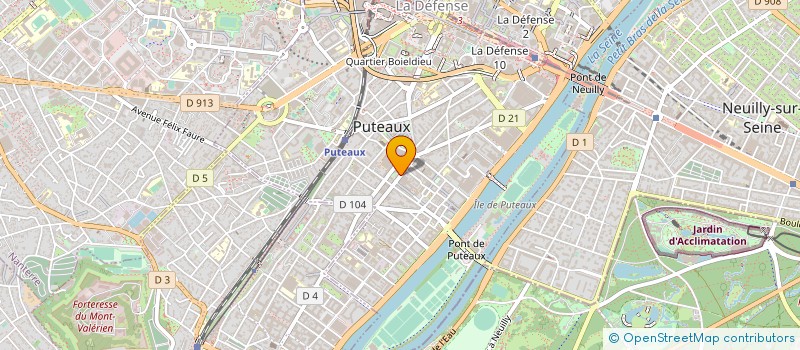 localisation de l'entreprise CHARLOIS PUTEAUX à PUTEAUX