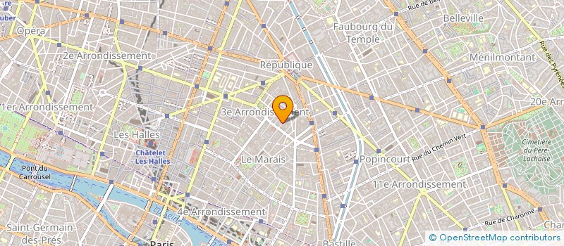 localisation de l'entreprise CHARLOT 51 à PARIS