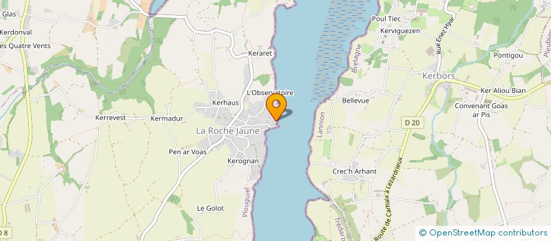 localisation de l'entreprise CHARLOT à PLOUGUIEL