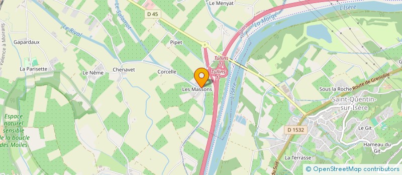 localisation de l'entreprise CHARLOT COM'S  TULLINS