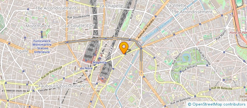 localisation de l'entreprise CHARLOTEX à PARIS