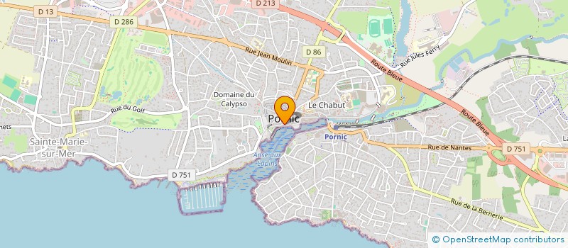 localisation de l'entreprise CHARLOTTE à PORNIC
