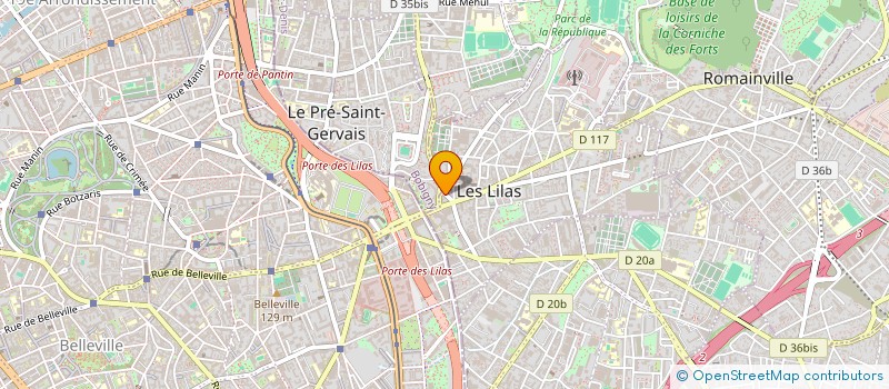 localisation de l'entreprise CHARLOTTE à LES LILAS