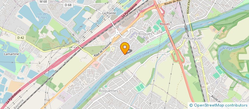 localisation de l'entreprise CHARLOTTE  LACROIX-FALGARDE