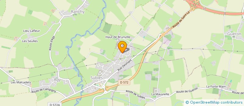 localisation de l'entreprise CHARLOTTE  SAINT-LOUP-HORS