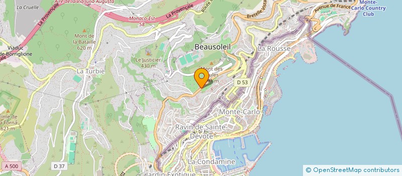 localisation de l'entreprise CHARLOTTE  BEAUSOLEIL