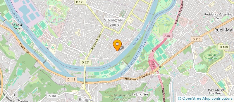 localisation de l'entreprise CHARLOTTE  CROISSY-SUR-SEINE