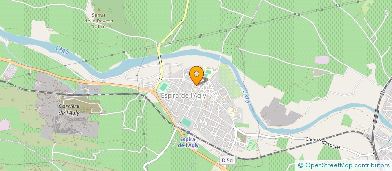 localisation de l'entreprise CHARLOTTE  ESPIRA-DE-L'AGLY