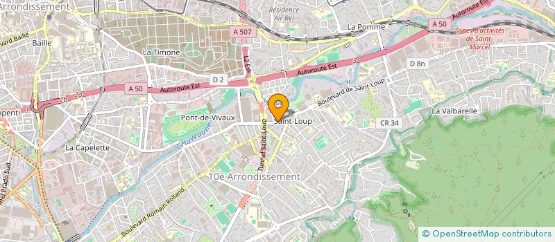 localisation de l'entreprise CHARLOTTE à MARSEILLE 10EME