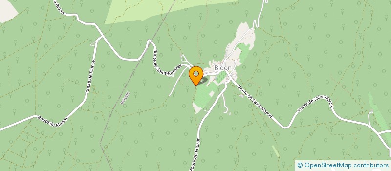 localisation de l'entreprise CHARLOTTE  BIDON