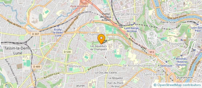localisation de l'entreprise CHARLOTTE&ANTOINE à LYON