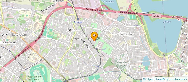 localisation de l'entreprise CHARLOTTE AVENIR  BRUGES