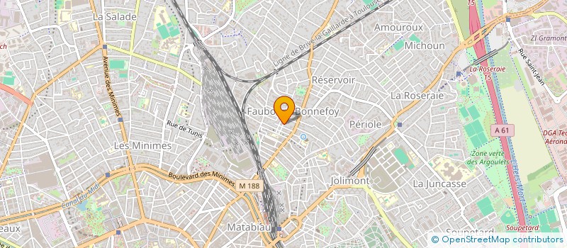 localisation de l'entreprise CHARLOTTE COLETTI ET ADRIEN PRATMARTY à TOULOUSE