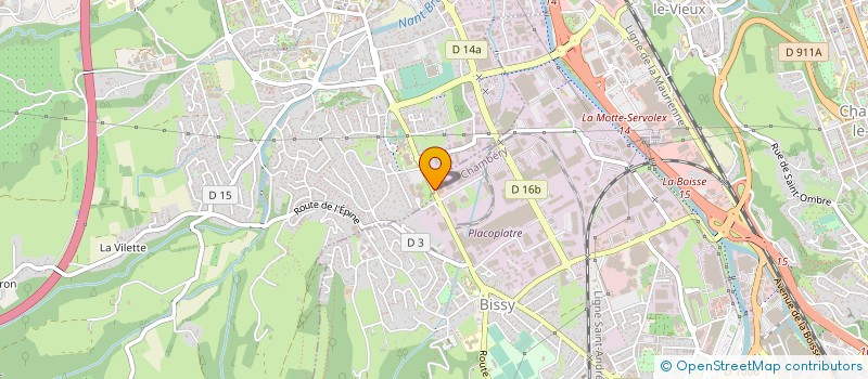 localisation de l'entreprise CHARLOTTE DE CHAMBERY à CHAMBERY