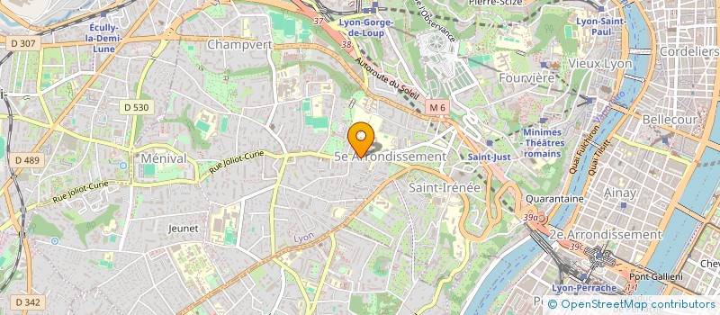 localisation de l'entreprise CHARLOTTE G.  LYON