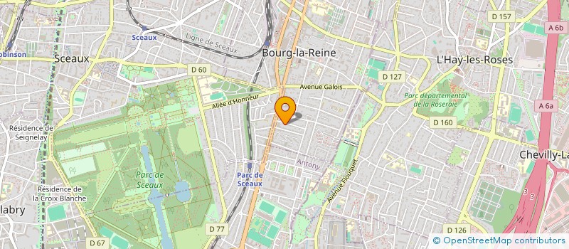 localisation de l'entreprise CHARLOTTE PETITE ENFANCE à BOURG-LA-REINE