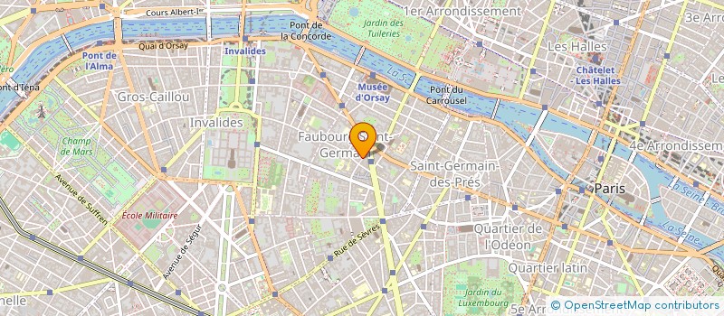 localisation de l'entreprise CHARLOTTE PRATO COMMUNICATION  PARIS