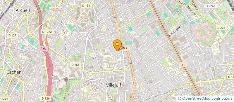 localisation de l'entreprise CHARLOTTE REINHARDT CONSEIL  VILLEJUIF