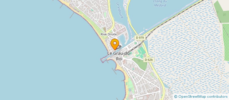 localisation de l'entreprise CHARLOTTE SOMETIMES  LE GRAU-DU-ROI