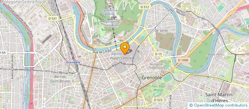 localisation de l'entreprise CHARLOTTE V  GRENOBLE