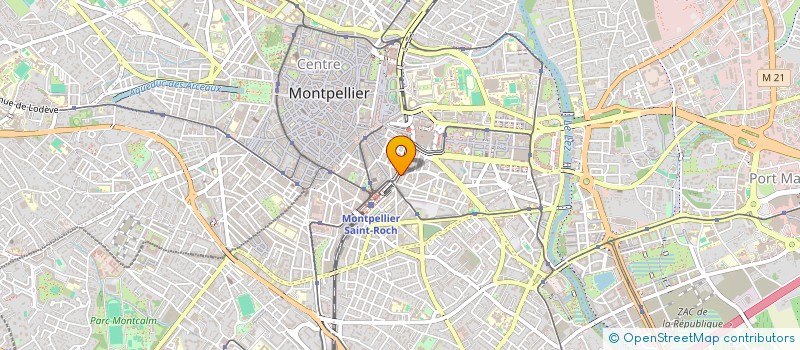 localisation de l'entreprise CHARLOTTE VAUCHELLE à MONTPELLIER