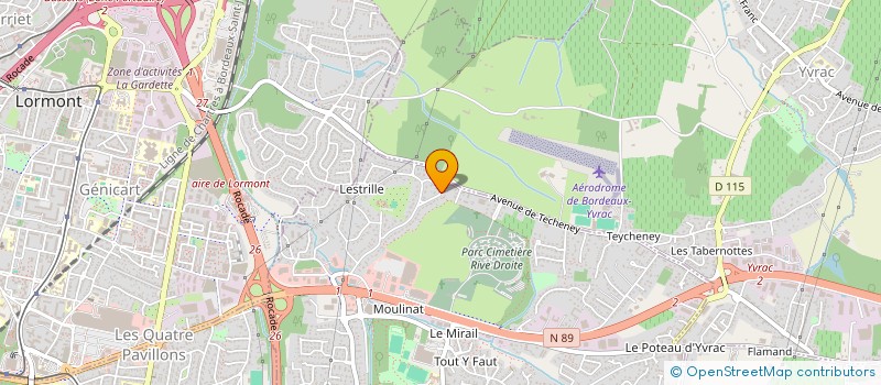 localisation de l'entreprise CHARLOTTE VIDAL  YVRAC