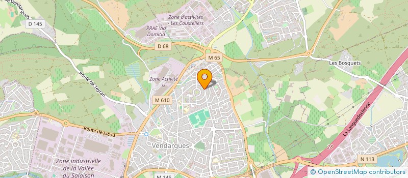 localisation de l'entreprise CHARLOTTENICO  VENDARGUES