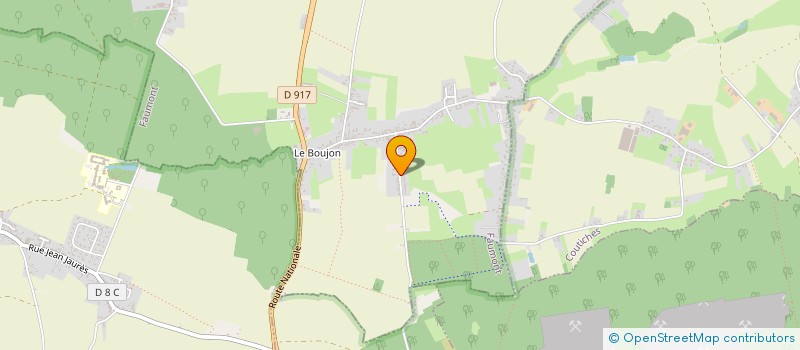 localisation de l'entreprise CHARLOTTEV  FAUMONT