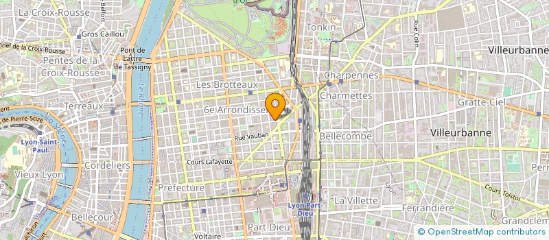 localisation de l'entreprise CHARLOU à LYON