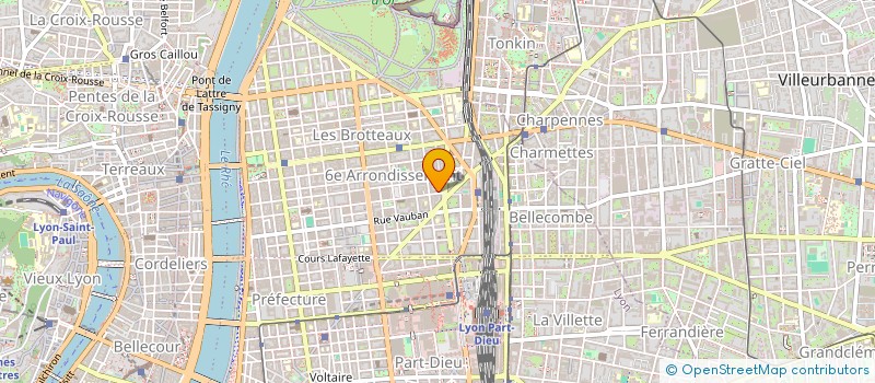 localisation de l'entreprise CHARLOUSKI  LYON