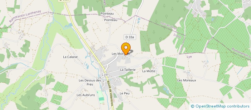 localisation de l'entreprise CHARLUET à LYE