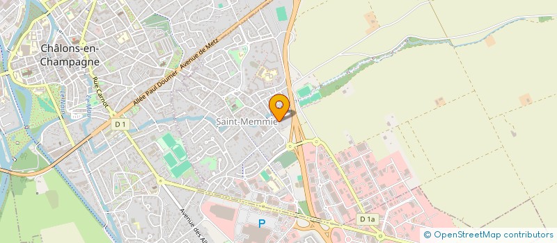 localisation de l'entreprise CHARLY  SAINT-MEMMIE