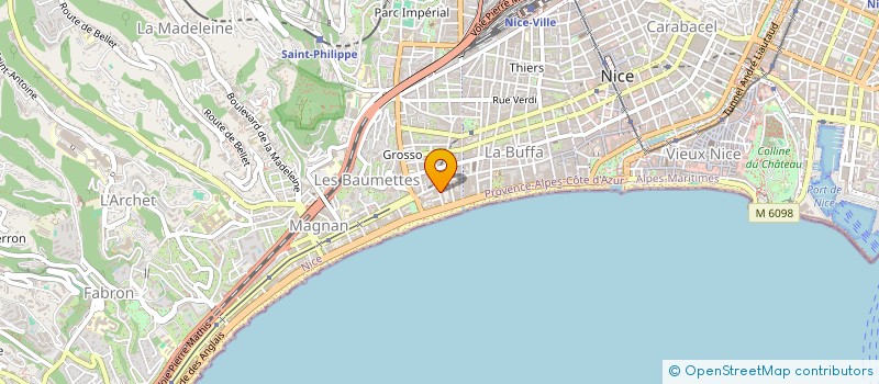 localisation de l'entreprise CHARLY  NICE