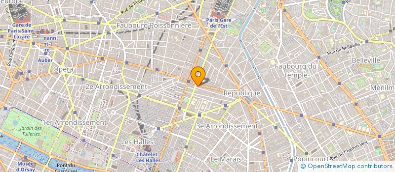 localisation de l'entreprise CHARLY BAT à PARIS
