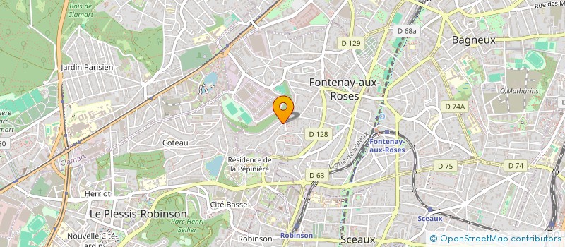 localisation de l'entreprise CHARLY IMMOBILIER  LE PLESSIS-ROBINSON