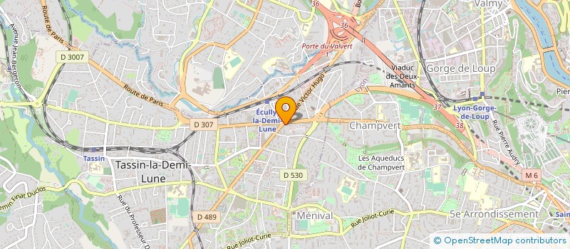 localisation de l'entreprise CHARLY MAITRE  TASSIN-LA-DEMI-LUNE