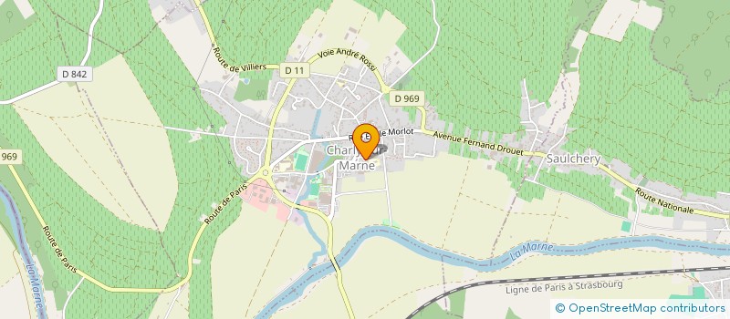localisation de l'entreprise CHARLY NOUVEAUX SERVICES à CHARLY-SUR-MARNE