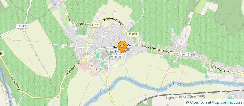 localisation de l'entreprise CHARLY PAR CHOEUR à CHARLY-SUR-MARNE