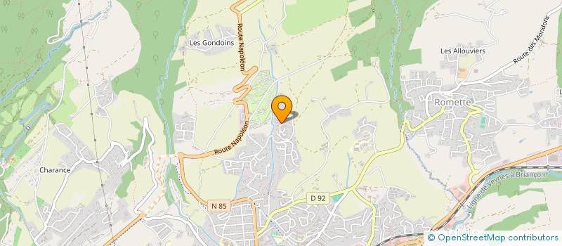 localisation de l'entreprise CHARLY RECUP'  GAP