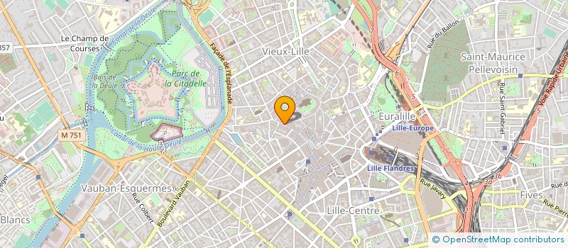 localisation de l'entreprise CHARM OPALE à LILLE