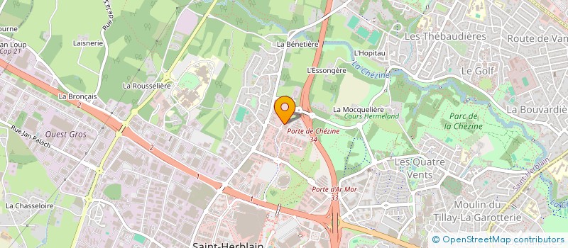 localisation de l'entreprise CHARMA SAILING  SAINT-HERBLAIN