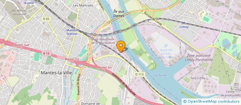 localisation de l'entreprise CHARMALEA  MANTES-LA-VILLE