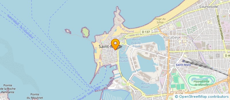 localisation de l'entreprise CHARMALWENN à SAINT-MALO